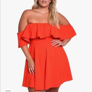 Off the shoulder dress Size L